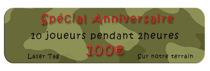 Promotion anniversaire spécial anniversaire